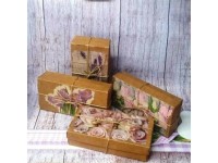 Подарочная коробка с декупажем (20х10 см) Подарочная коробка с декупажем (20х10 см)